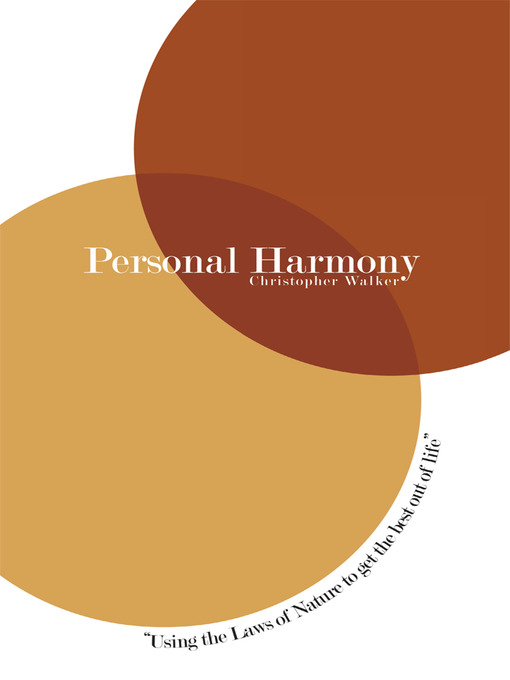 Title details for Personal Harmony by Chris Walker - Available